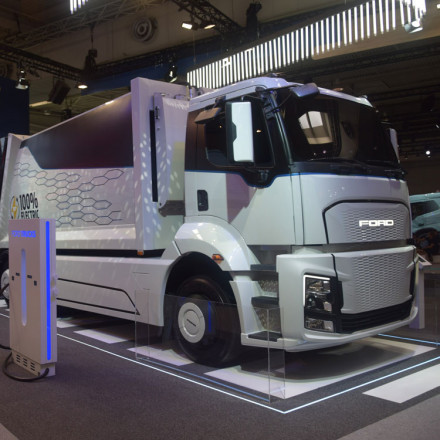 Ford Trucks представила 100% электрический тяжелый автомобиль в IAA Transportation.