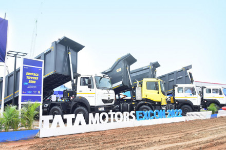 Tata Motors Коммерческие автомобили сияют на выставке EXCON 2022